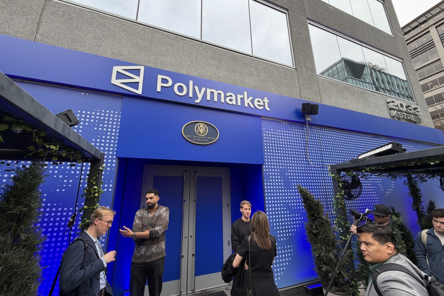 Not Much Situation Monitoring Happened on the Opening Night of Polymarket’s Pop-Up Bar
