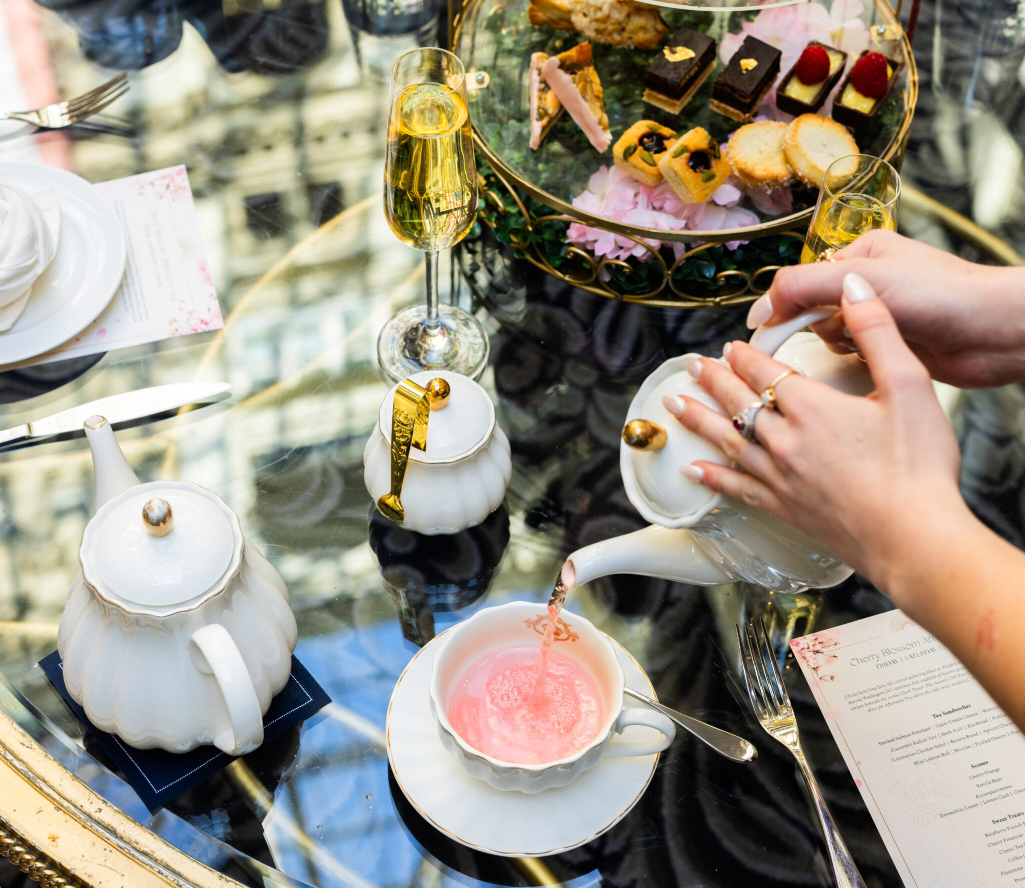 Welcome Tea Ritual 12 Spots for Cherry Blossom Afternoon Tea Around DC