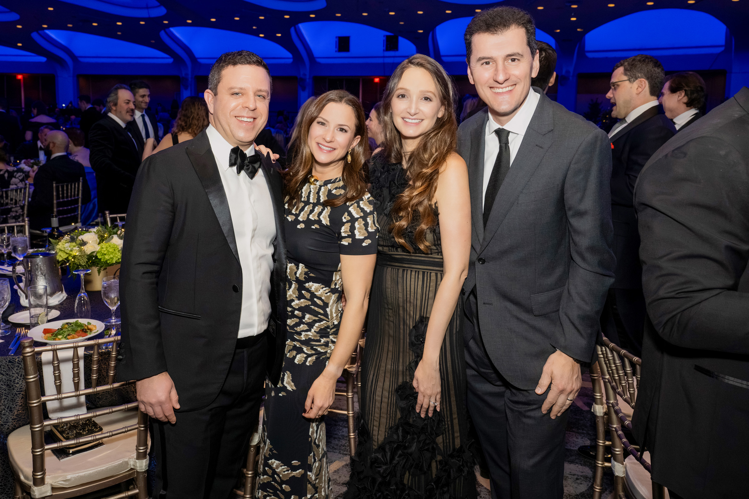 Lerner Enterprises’ Michael Cohen, Jones Street Travel’s Tali Cohen, the Washington Commanders Foundation’s Valerie Biberaj, and Ken Biberaj of Savills North America and “Coffee With Ken”.