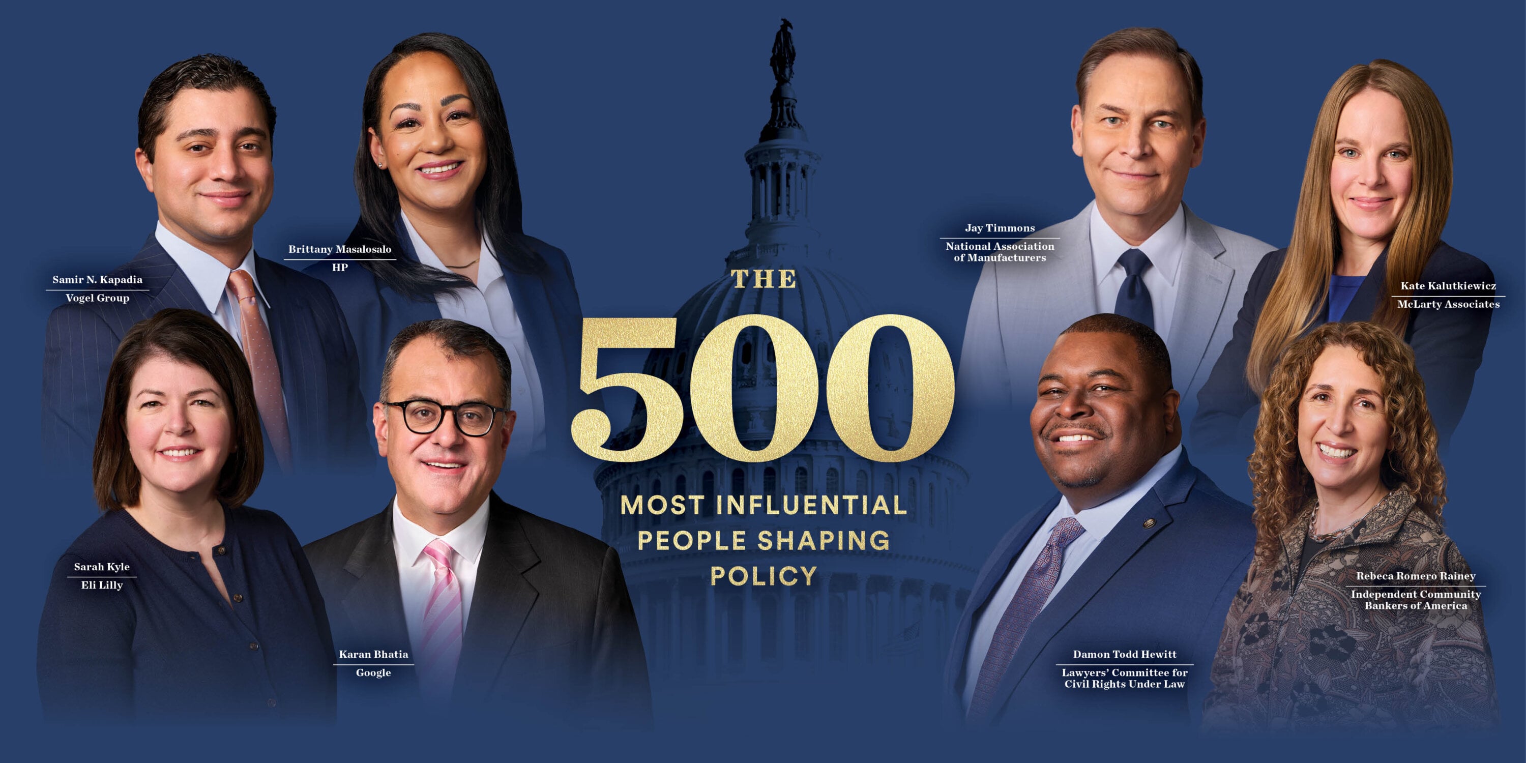 Washington DC’s 500 Most Influential People of 2026 - Washingtonian