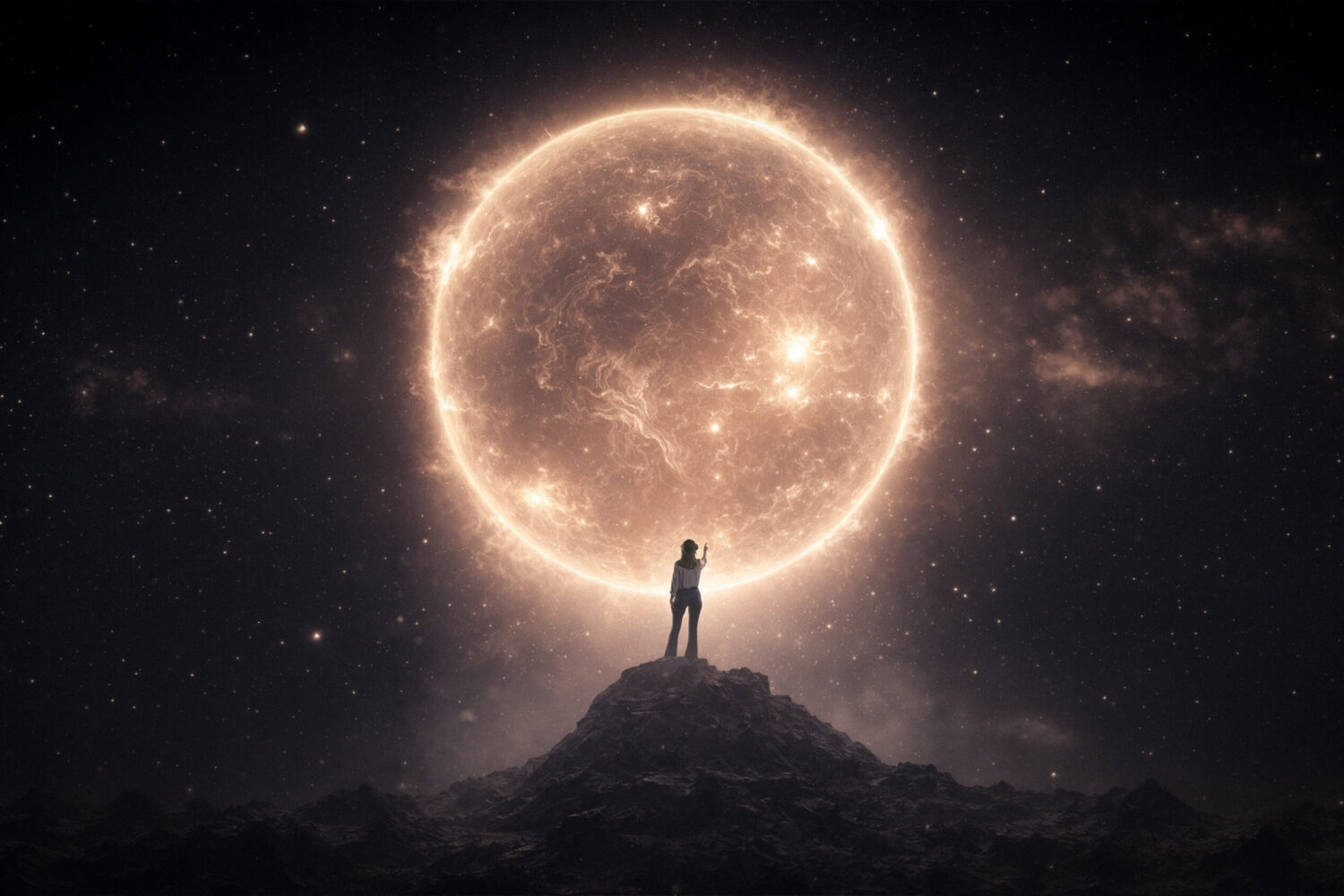 A rendering of Smithsonian Starstruck: An Immersive Experience. Image courtesy of Fever.