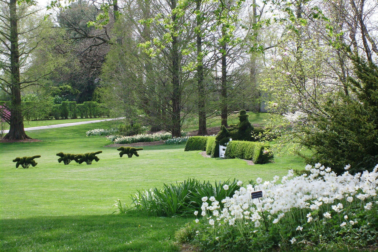 The Hunt Scene at Ladew Topiary Gardens. Photo courtesy of Ladew Topiary Gardens.