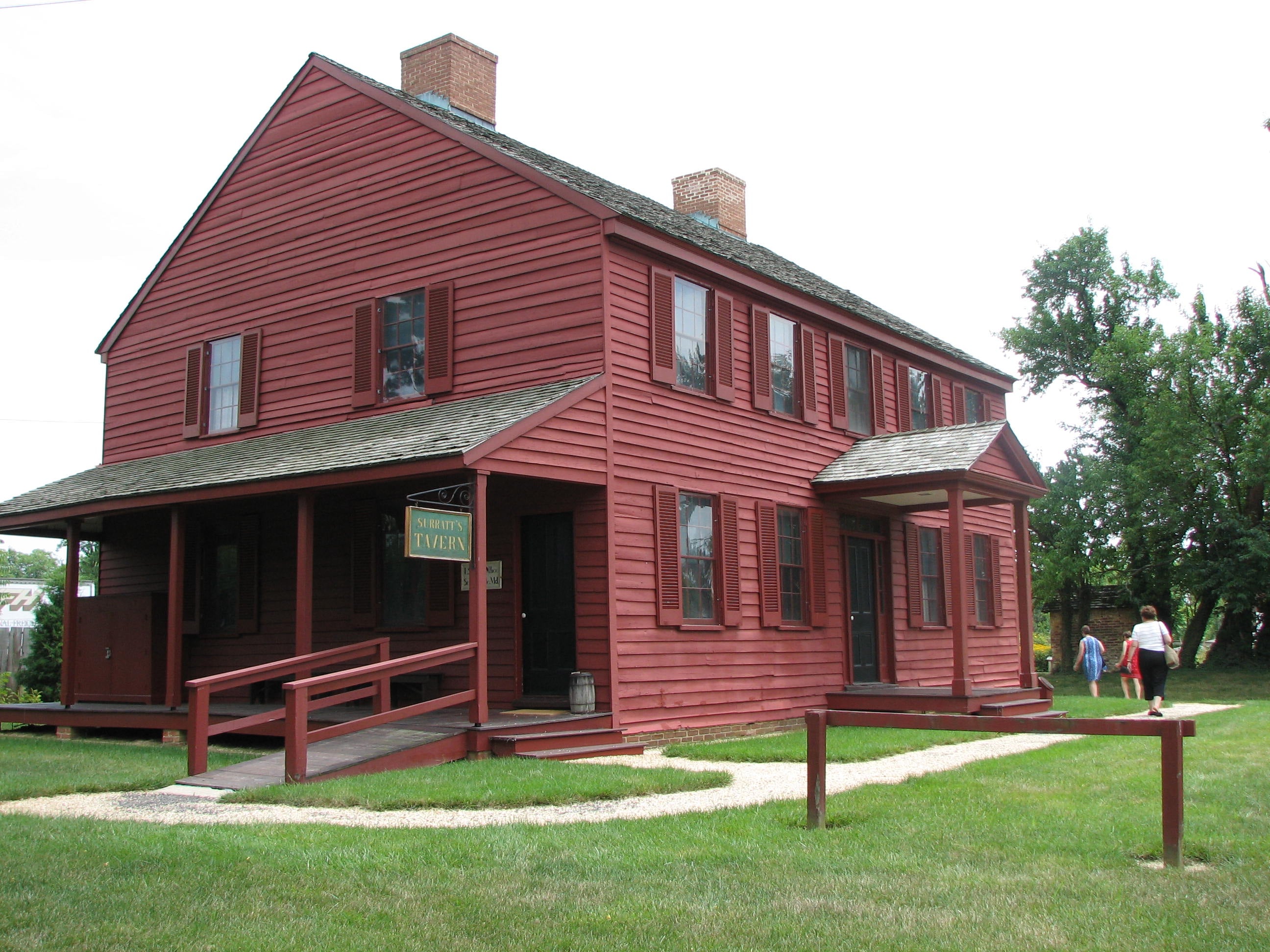 Surratt House Museum exterior - Washingtonian Surratt House Museum, exterior