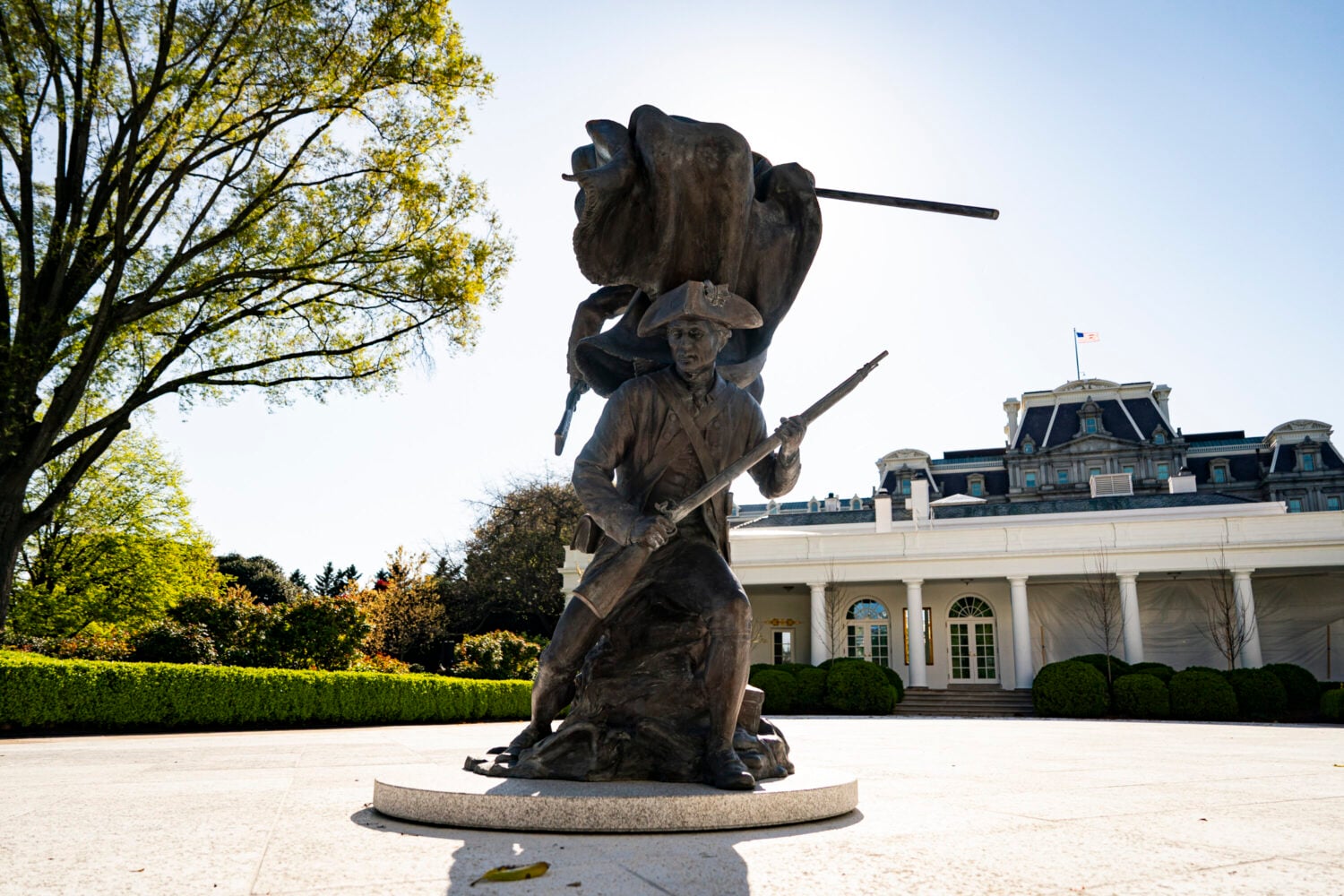The White House Rose Garden Is Turning Into a Sculpture Garden
