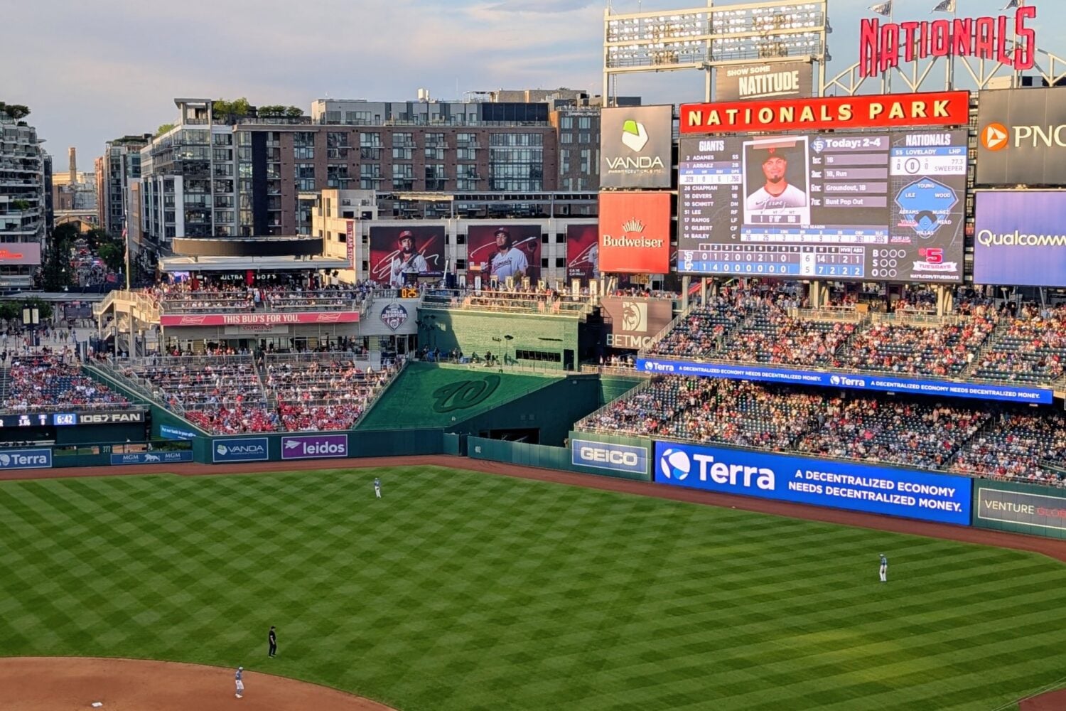 The Washington Nationals Are Stuck With a Zombie Crypto Sponsorship