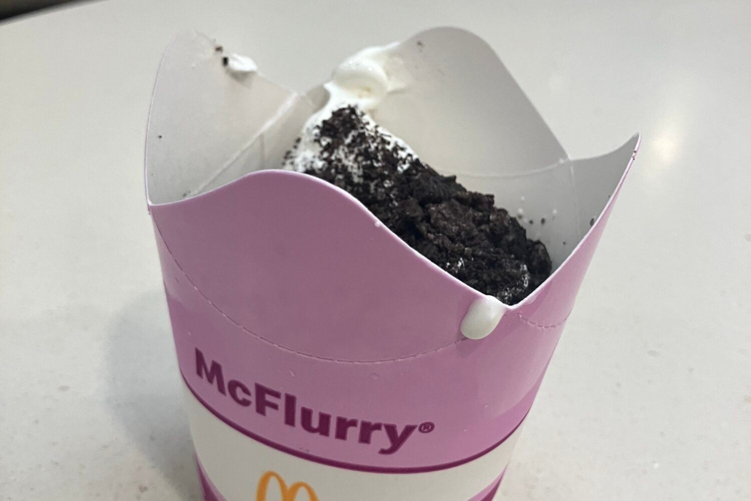 A McFlurry from McDonald's.
