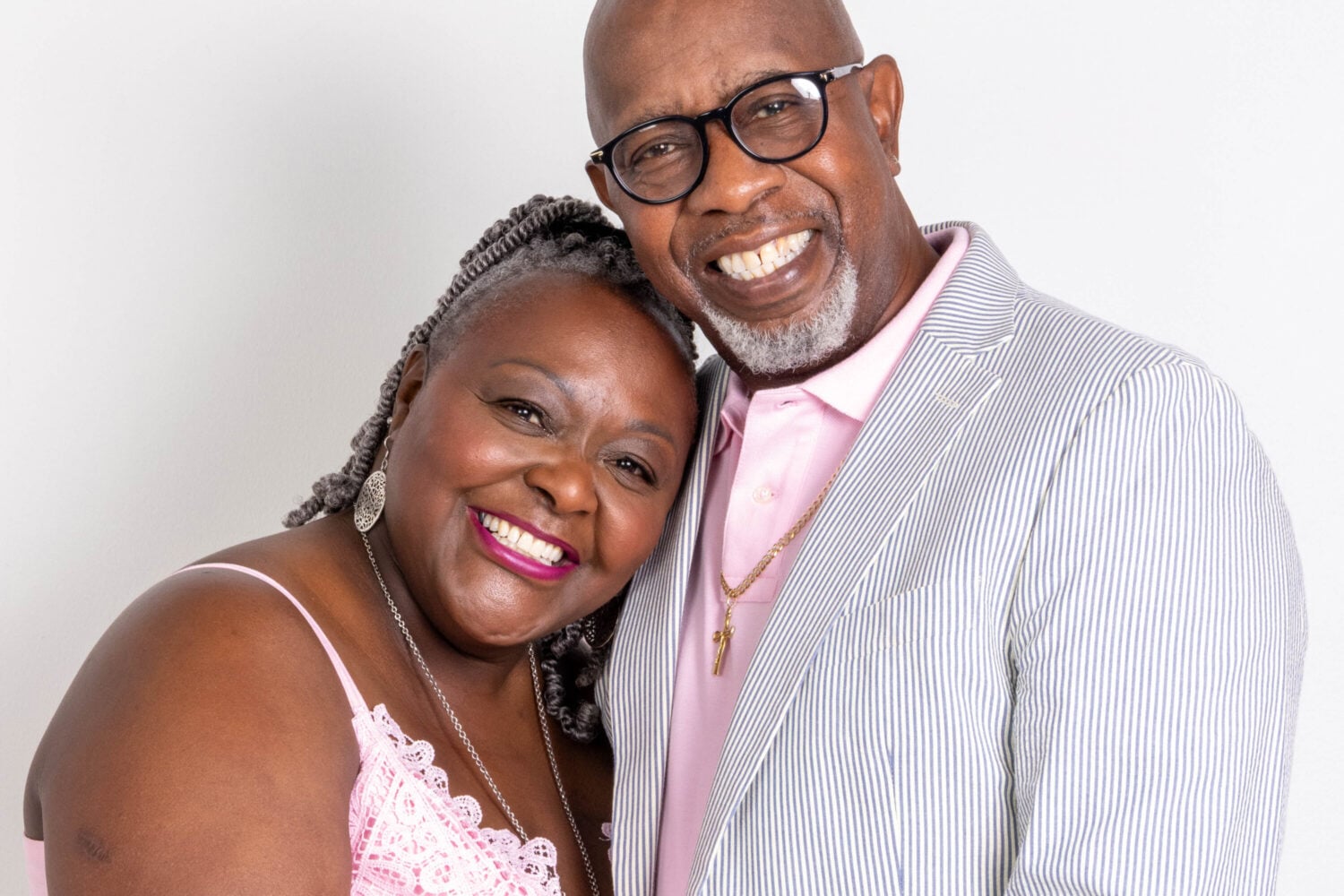 The Burtons, breastcancer survivors