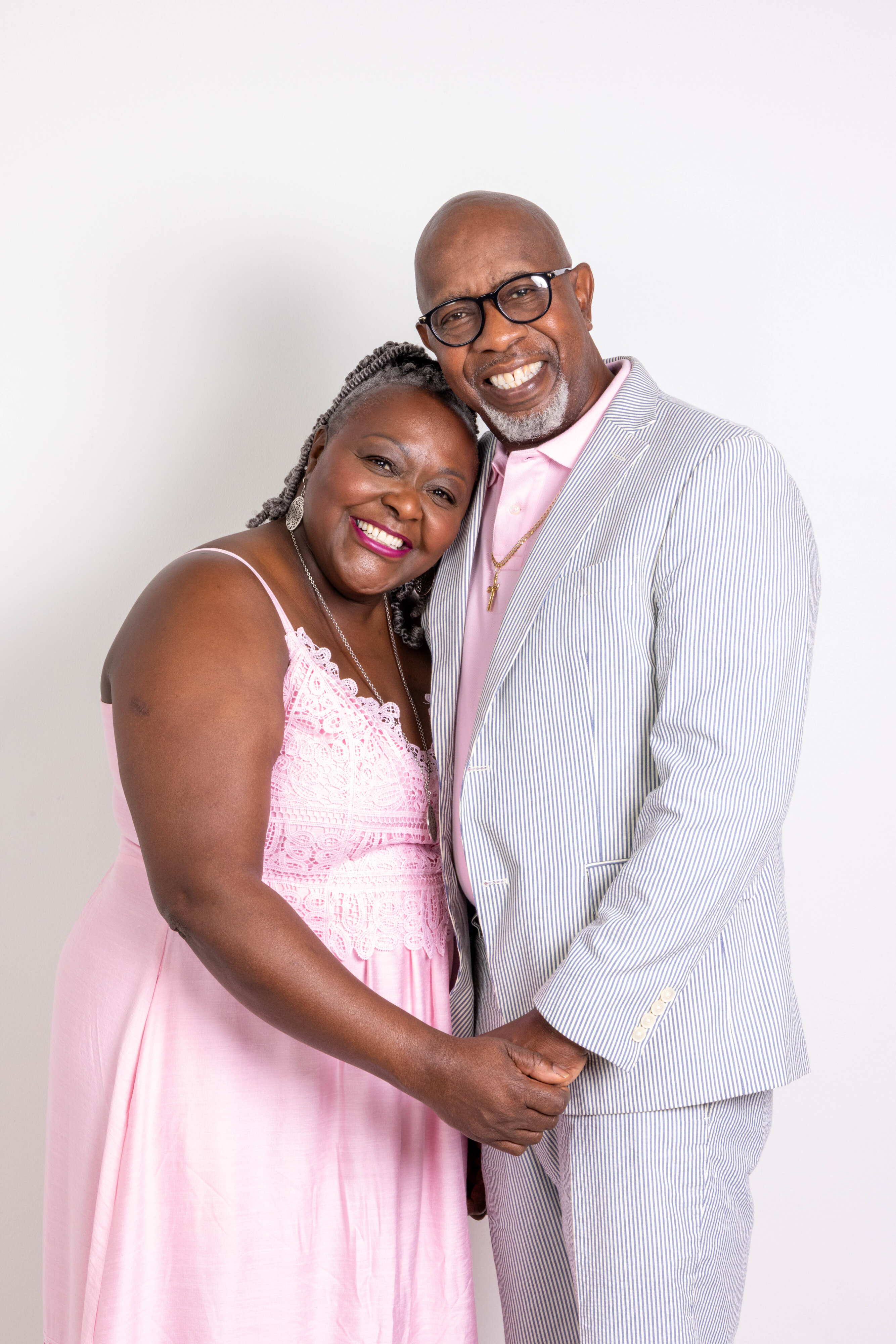 The Burtons, breastcancer survivors